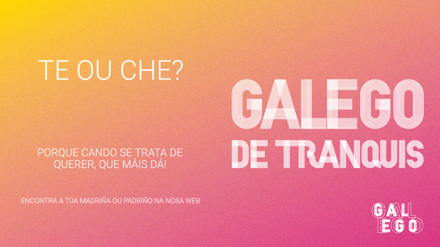 Campaña "Aprende ou axuda a aprender GALEGO DE TRANQUIS!"